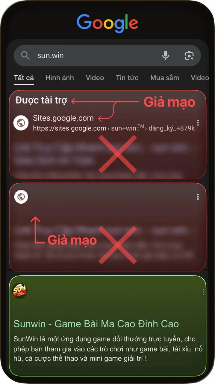 Cách truy cập đúng Sunwin thật